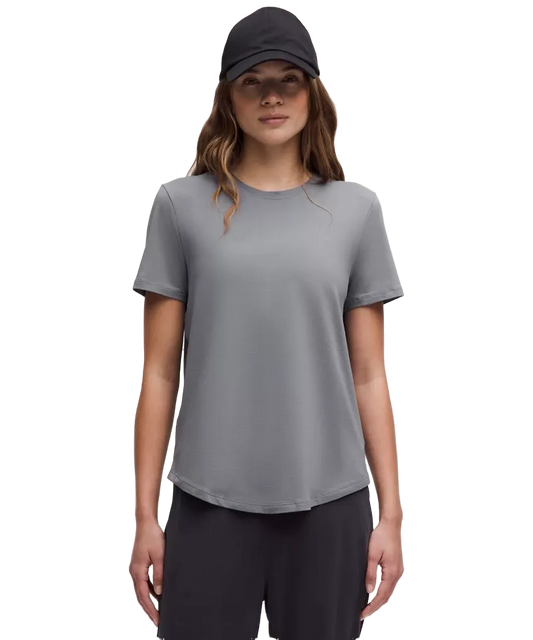Lululemon Love Curved Hem Crewneck T Shirt Solar Grey