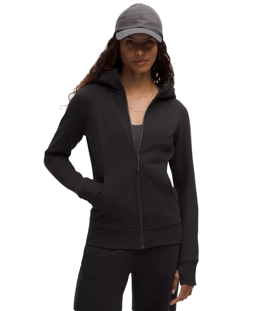 Lululemon Scuba Full Zip Hoodie Black