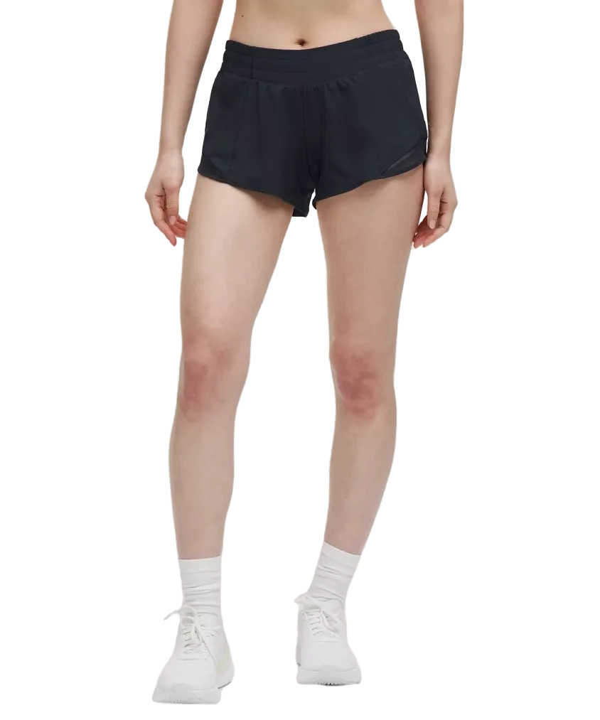 Lululemon Hotty Hot Low Rise Lined Short 2.5" True Navy