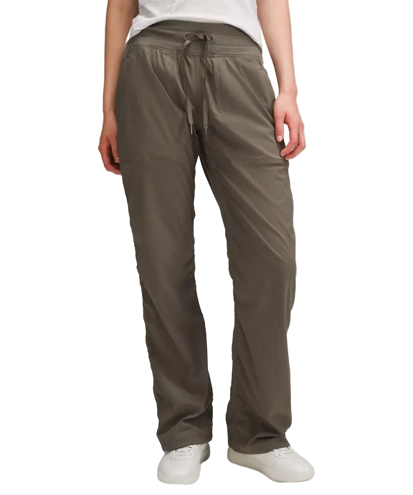 Lululemon Dance Studio Mid Rise Pant Regular Army Green