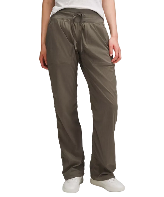 Lululemon Dance Studio Mid Rise Pant Regular Army Green