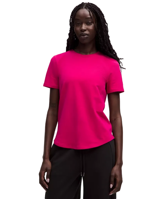 Lululemon Love Curved Hem Crewneck T Shirt Passionate