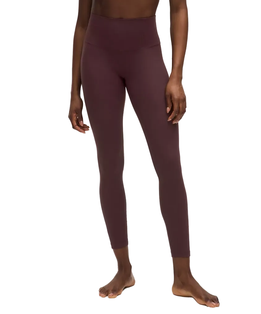 Lululemon Align™ High Rise Ribbed Pant 25" Goodnight Plum