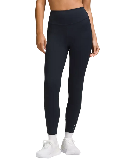 Lululemon Fast And Free High Rise Tight 25” Pockets Updated True Navy