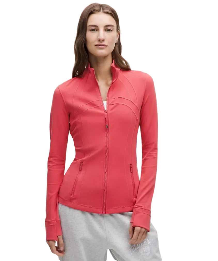 Lululemon Define Jacket Nulu Desert Red