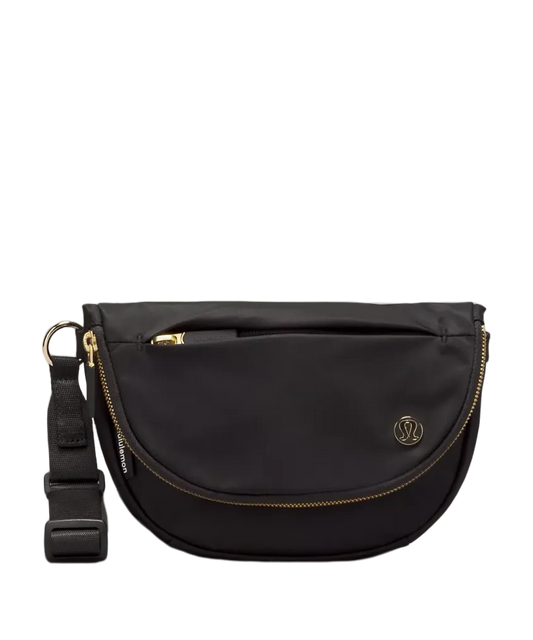 Lululemon All Night Festival Bag Micro 2l Black/gold