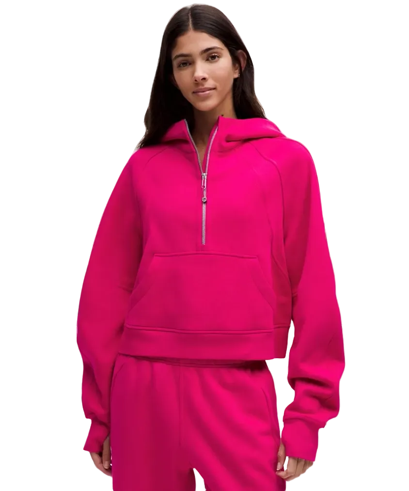 Lululemon Scuba Oversized Half Zip Hoodie Passionate