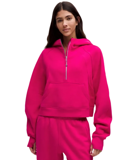 Lululemon Scuba Oversized Half Zip Hoodie Passionate