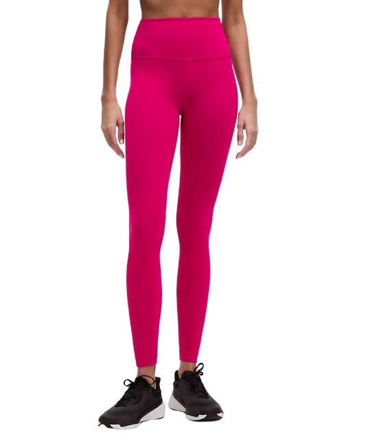 Lululemon Wunder Train High Rise Tight 28" Passionate
