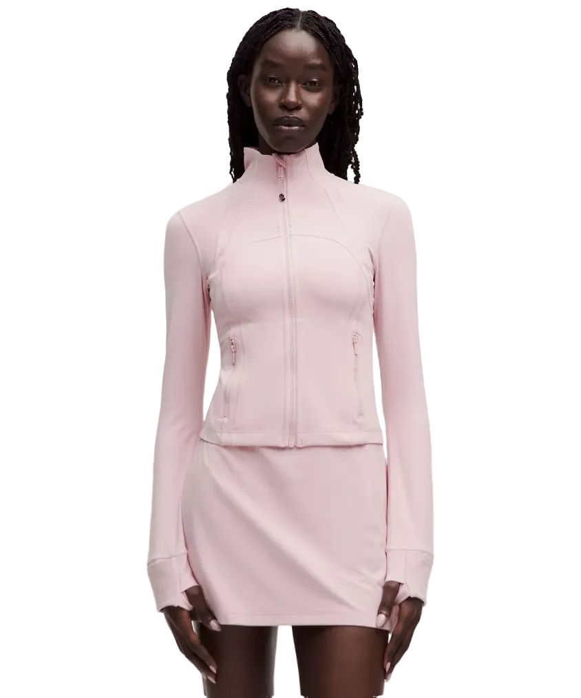 Lululemon Define Cropped Jacket Nulu Pink Haze