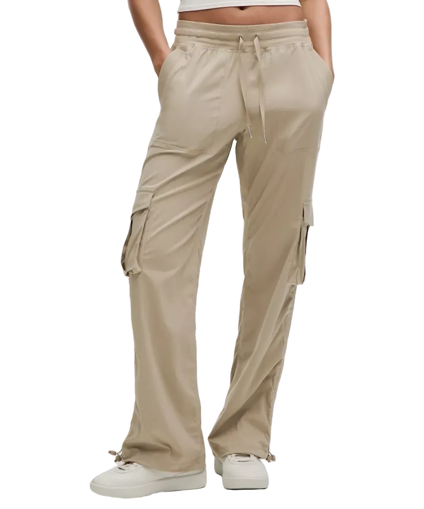 Lululemon Dance Studio Relaxed Fit Mid Rise Cargo Pant Sheer Oak