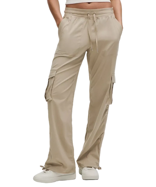 Lululemon Dance Studio Relaxed Fit Mid Rise Cargo Pant Sheer Oak