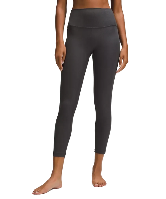Lululemon Align™ High Rise Ribbed Pant 25" Graphite Grey