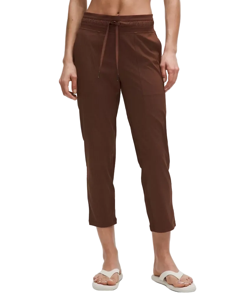 Lululemon Dance Studio Mid Rise Cropped Pant Lava Cake