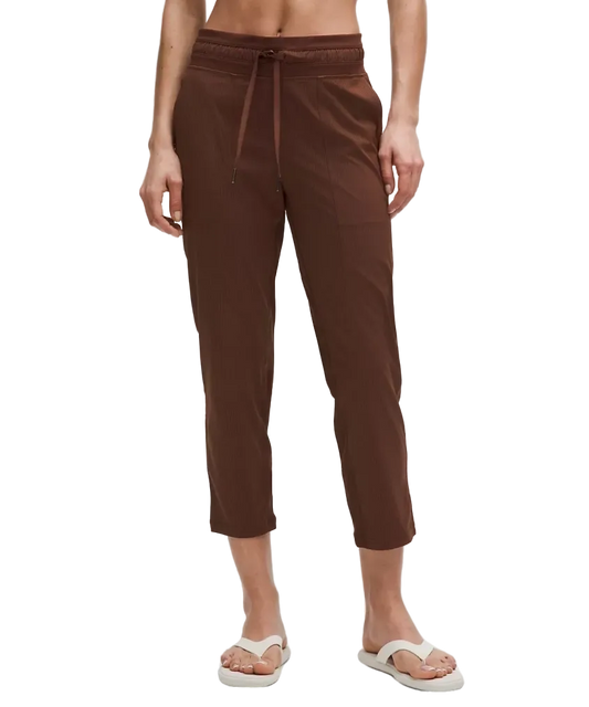 Lululemon Dance Studio Mid Rise Cropped Pant Lava Cake