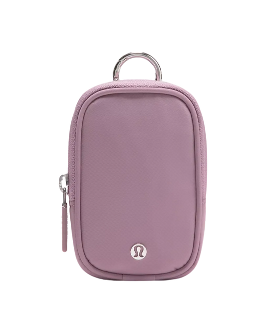 Lululemon Clippable Nano Pouch Lavender Lux