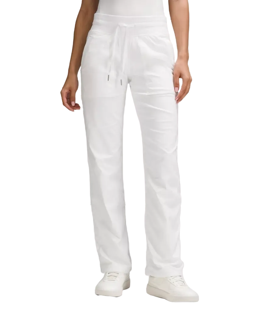 Lululemon Dance Studio Mid Rise Pant Regular White