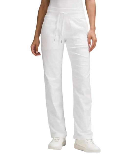Lululemon Dance Studio Mid Rise Pant Regular White