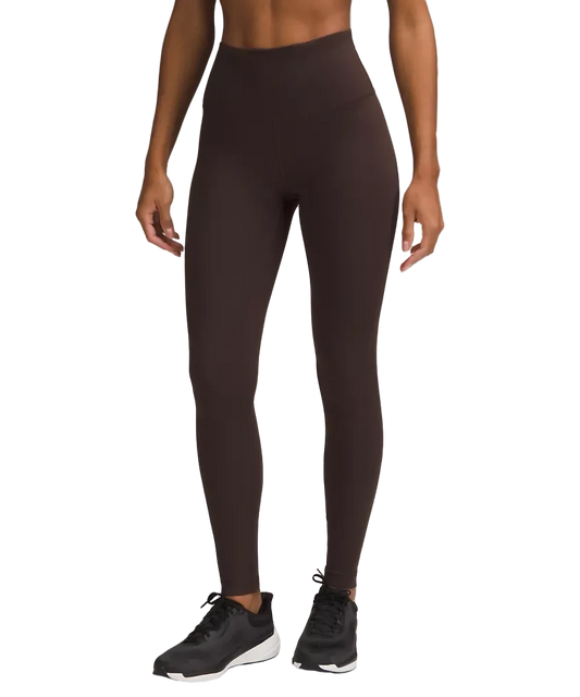Lululemon Wunder Train High Rise Tight 28" Espresso