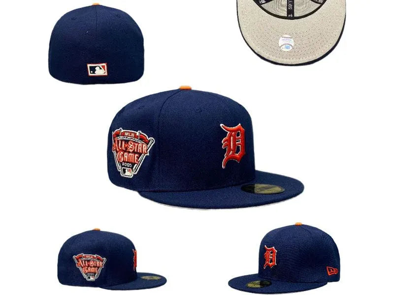 New Era Detroit Tigers Navy Sidepatch