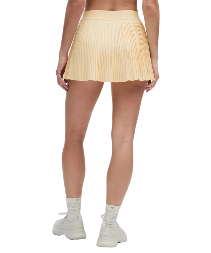 Lululemon Varsity High Rise Pleated Tennis Skirt Black