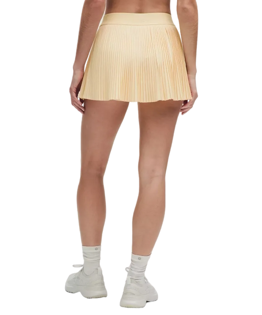 Lululemon Varsity High Rise Pleated Tennis Skirt Black