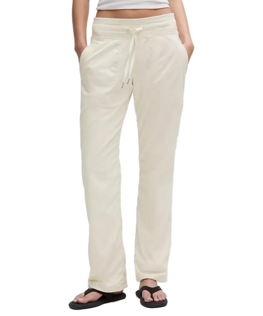 Lululemon Dance Studio Mid Rise Pant Regular Light Ivory