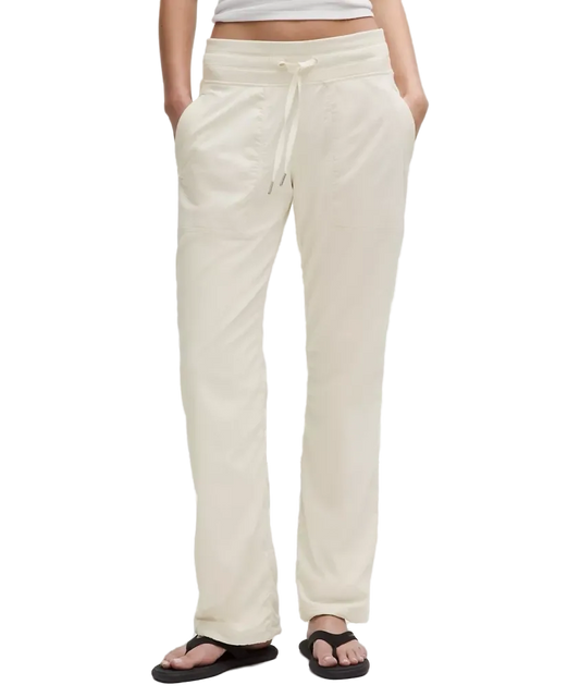 Lululemon Dance Studio Mid Rise Pant Regular Light Ivory