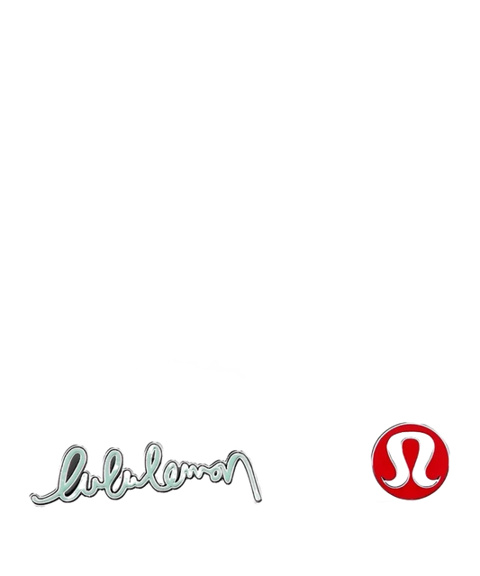 Lululemon Collectible Pins 2 Pack Lulu Red/ideal Mint