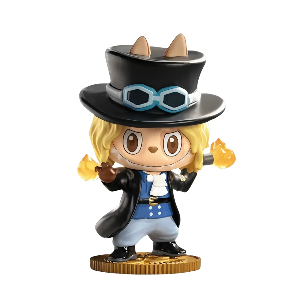 Pop Mart Labubu The Monsters X One Piece Series Sabo Figure