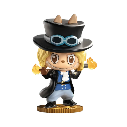 Pop Mart Labubu The Monsters X One Piece Series Sabo Figure