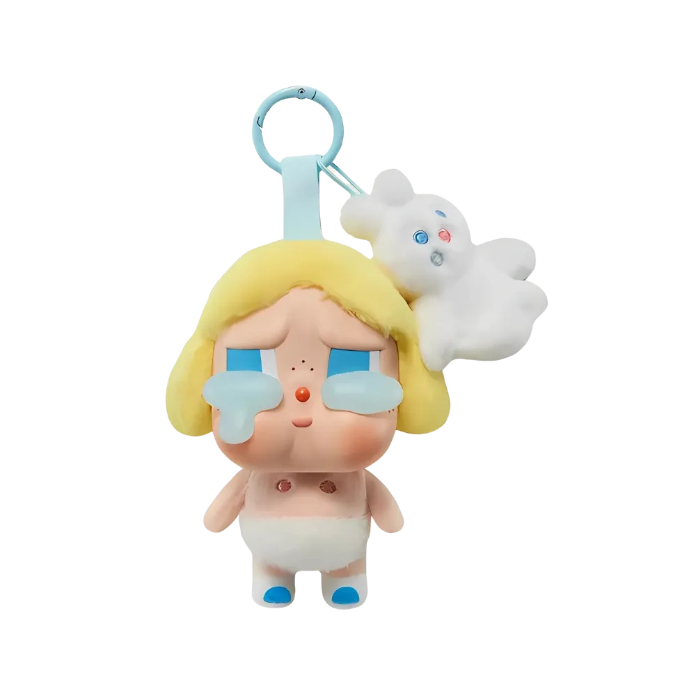 Pop Mart Crybaby Crying Again Series Baby Blonde (super Secret Edition) Vinyl Face Plush