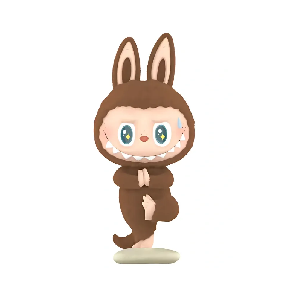 Pop Mart The Monsters Labubu Lazy Yoga Series Yoga Coach (secret Edition) Figure