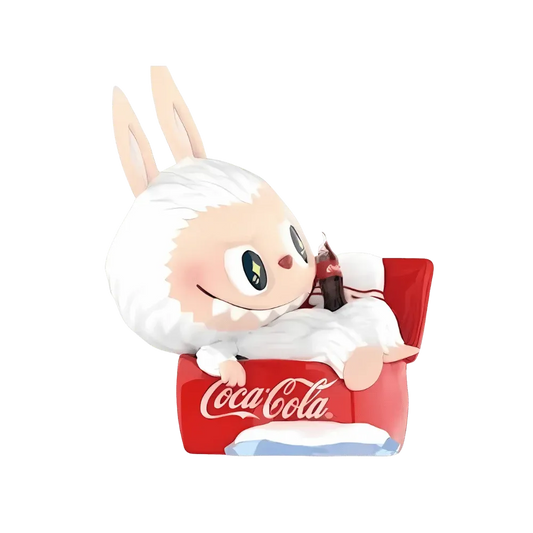 Pop Mart Labubu The Monsters Coca Cola Series Special Sofa Figure