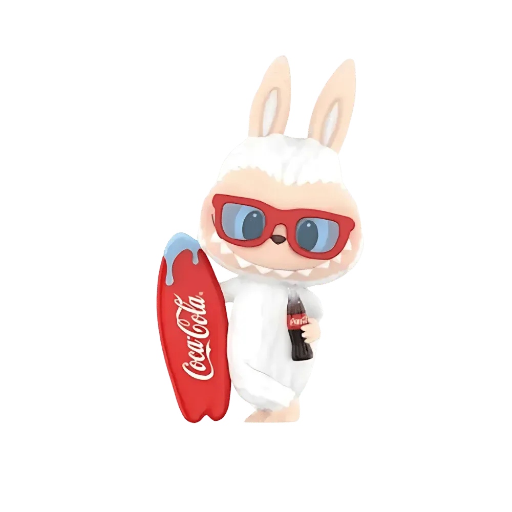 Pop Mart Labubu The Monsters Coca Cola Series Surf With Me Figure