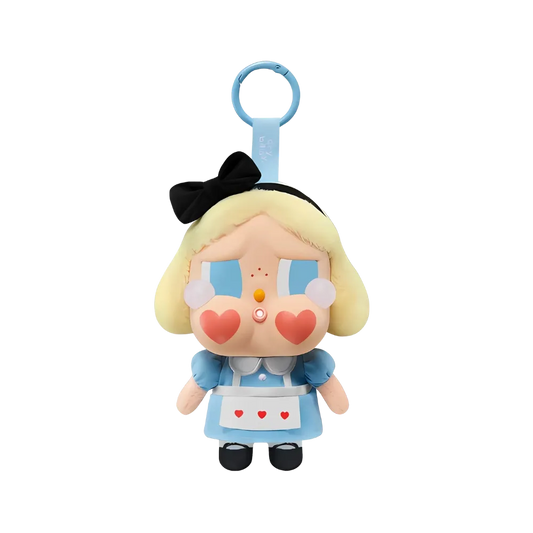 Pop Mart Crybaby Crying Again Series She's Alice Vinyl Face Plush