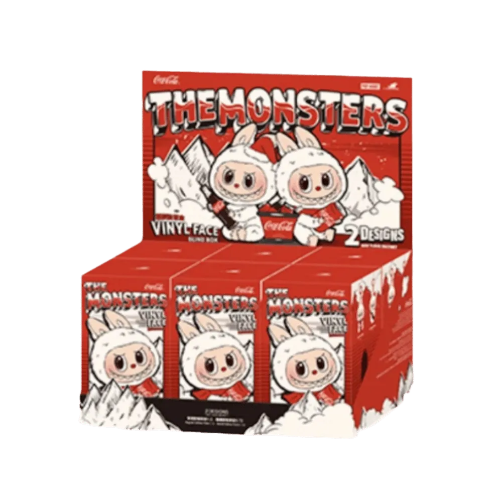 Pop Mart Labubu The Monsters Coca Cola Series Vinyl Face Sealed Case (6 Blind Box)