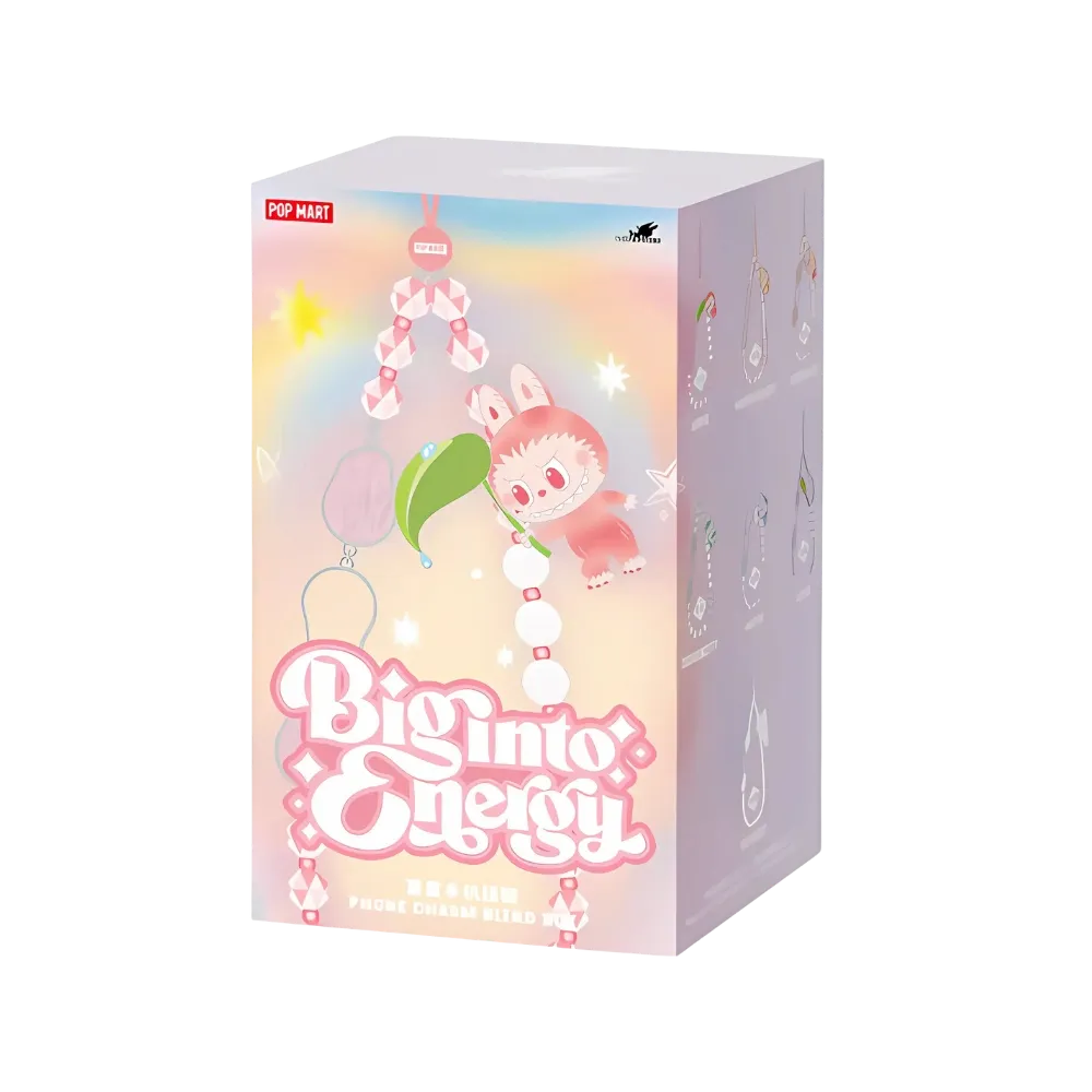 Pop Mart Labubu The Monsters Big Into Energy Series Phone Charm Single Blind Box