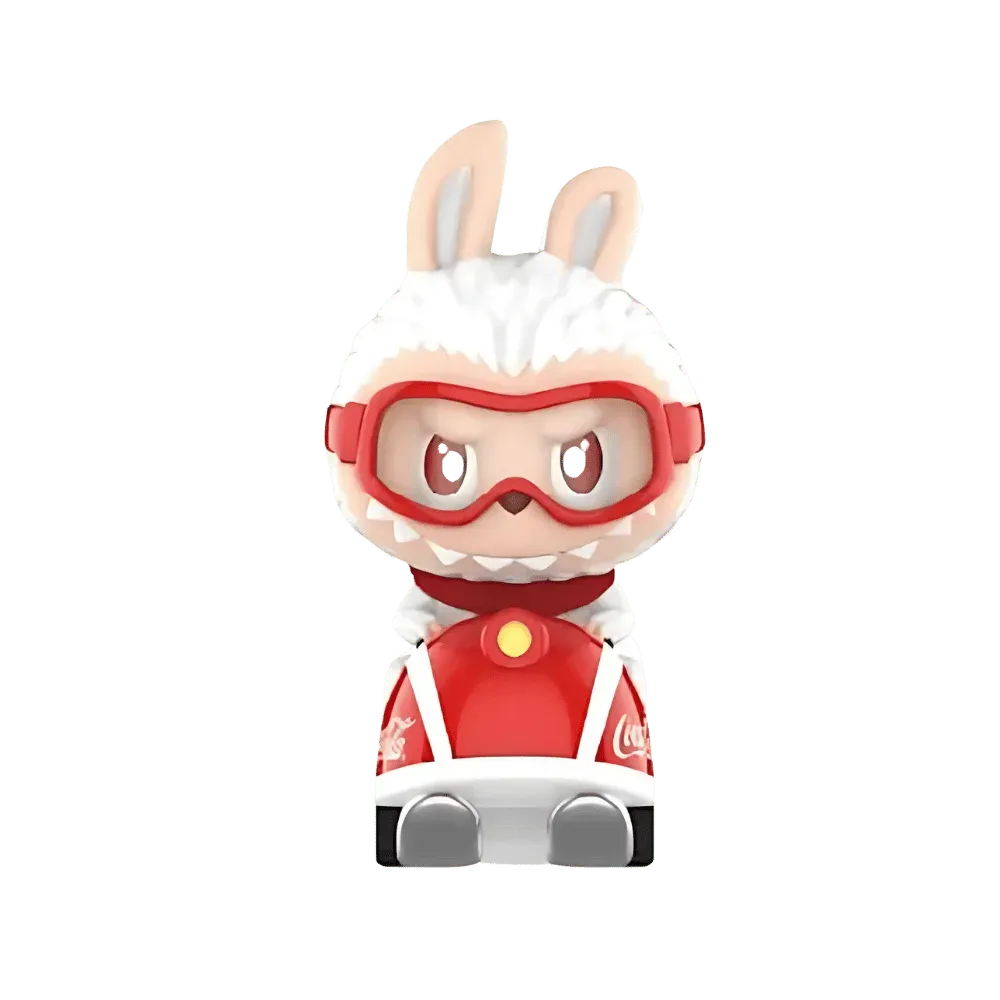 Pop Mart Labubu The Monsters Coca Cola Series Crazy Ride Figure