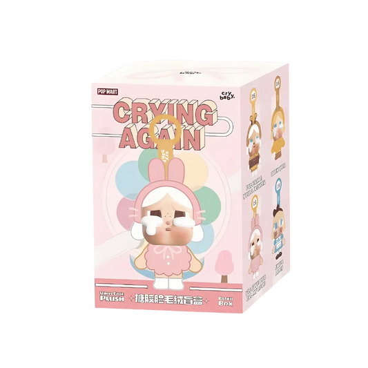 Pop Mart Crybaby Crying Again Series Vinyl Face Plush Single Blind Box