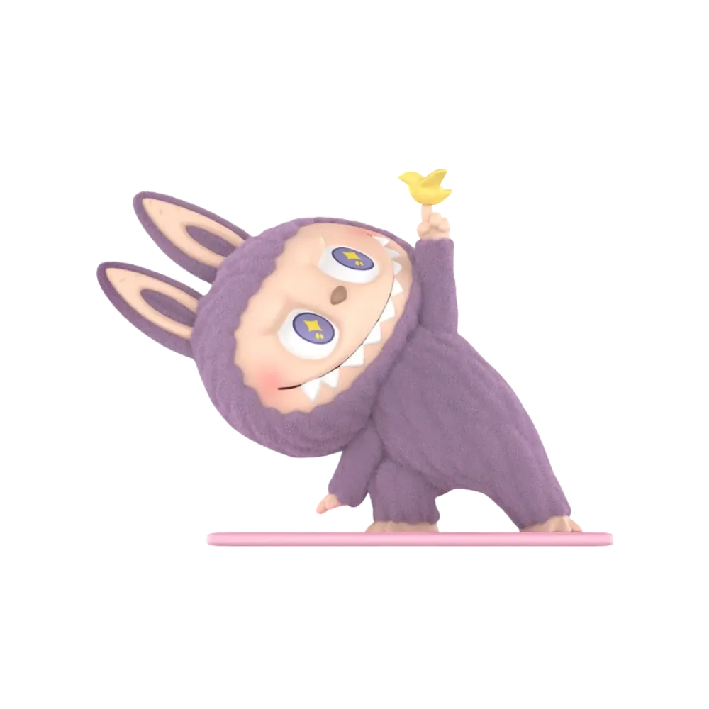 Pop Mart The Monsters Labubu Lazy Yoga Series Little Bird Figure