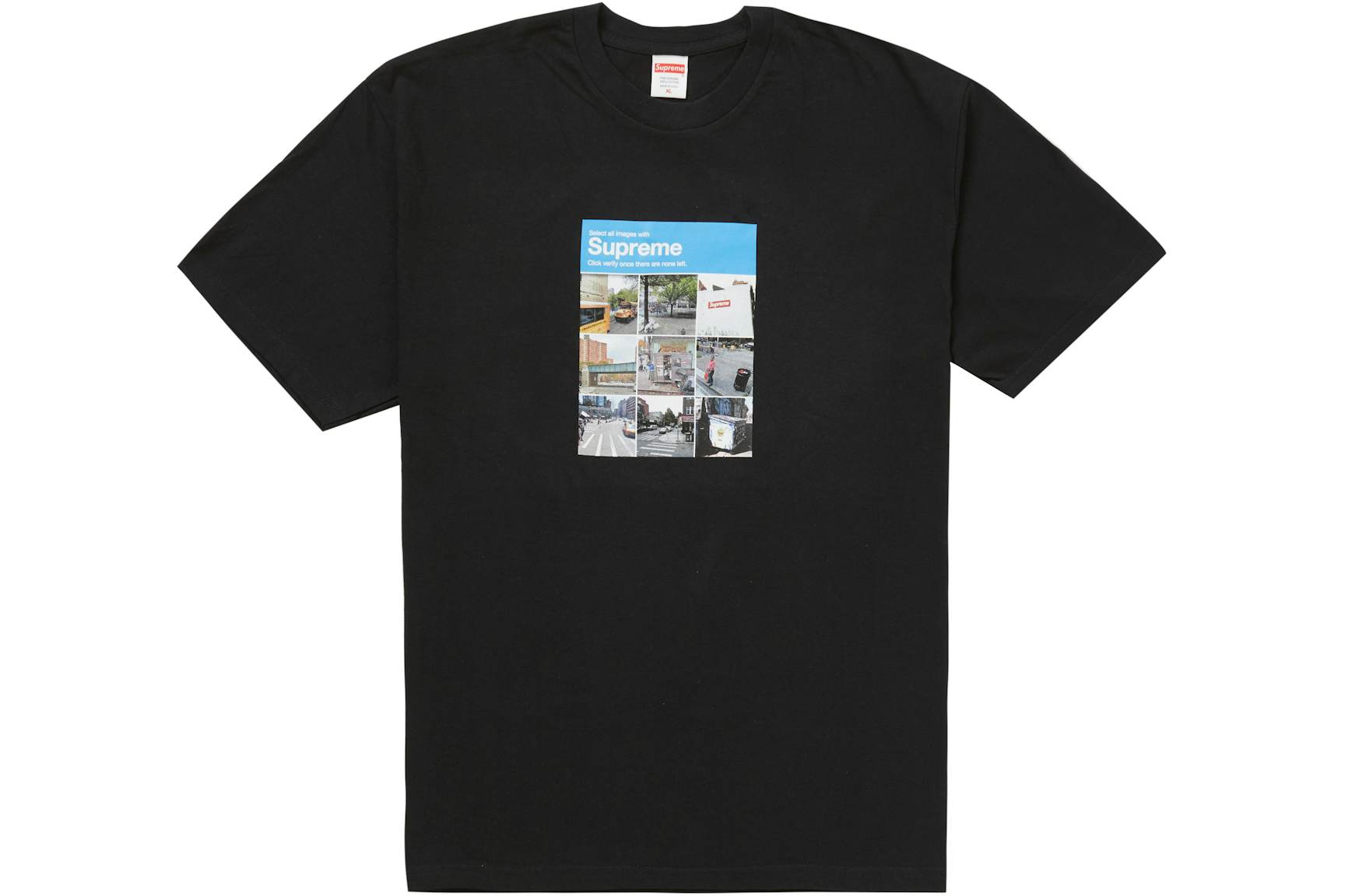 Supreme Verify Tee Black