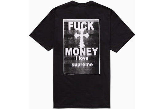 Supreme Fuck Money Tee Black