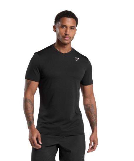 Gymshark Arrival T Shirt Black