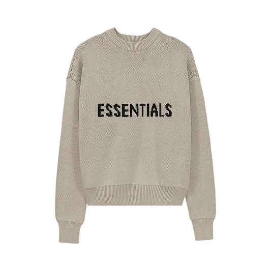 Fear Of God Essentials X Ssense Knit Sweater Linen