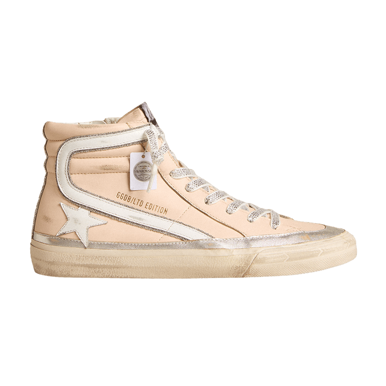 Swarovski X Golden Goose Wmns Slide Sneaker 'pink White Silver'