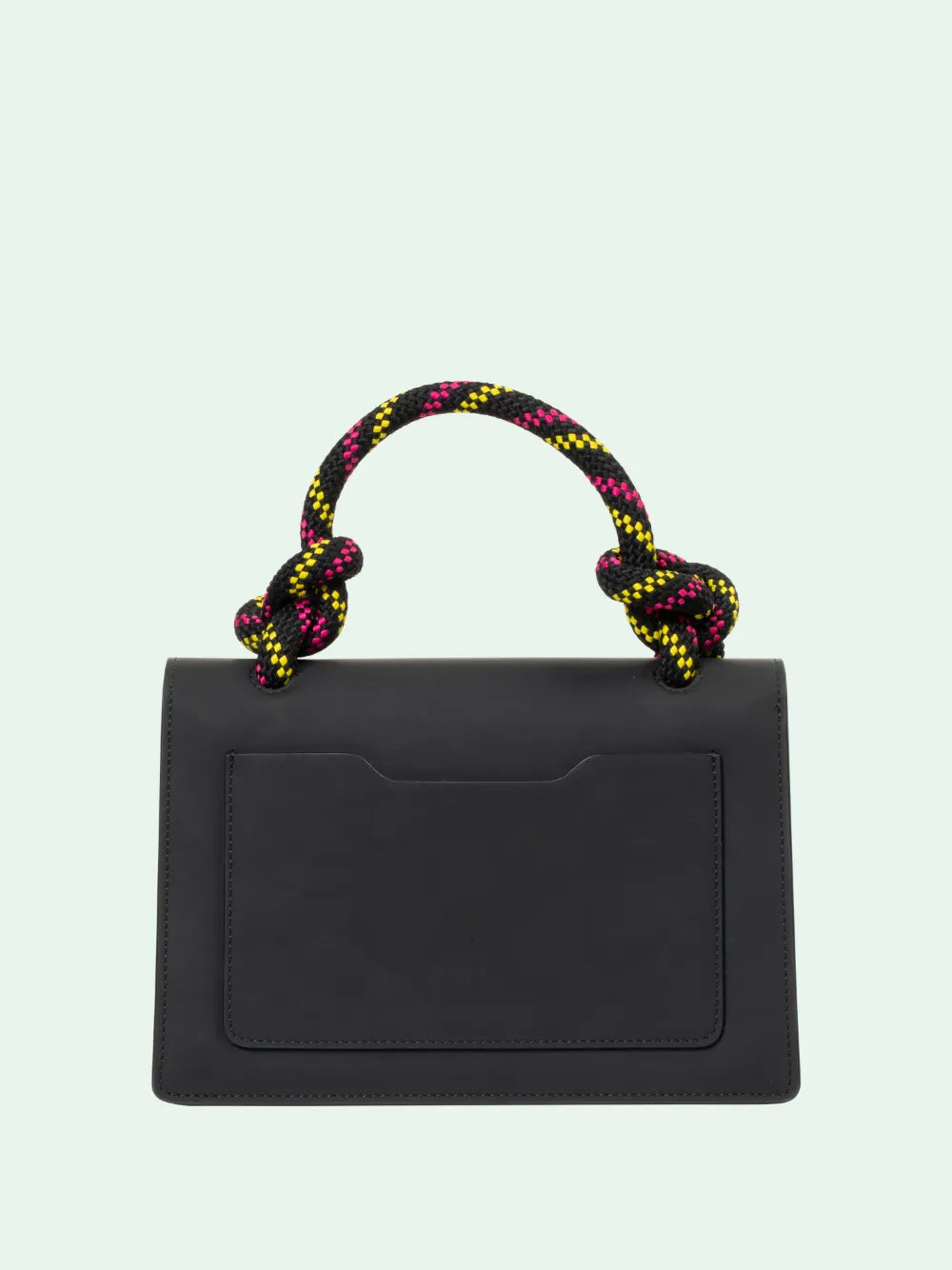 Off White Gummy Jitney Bag Black