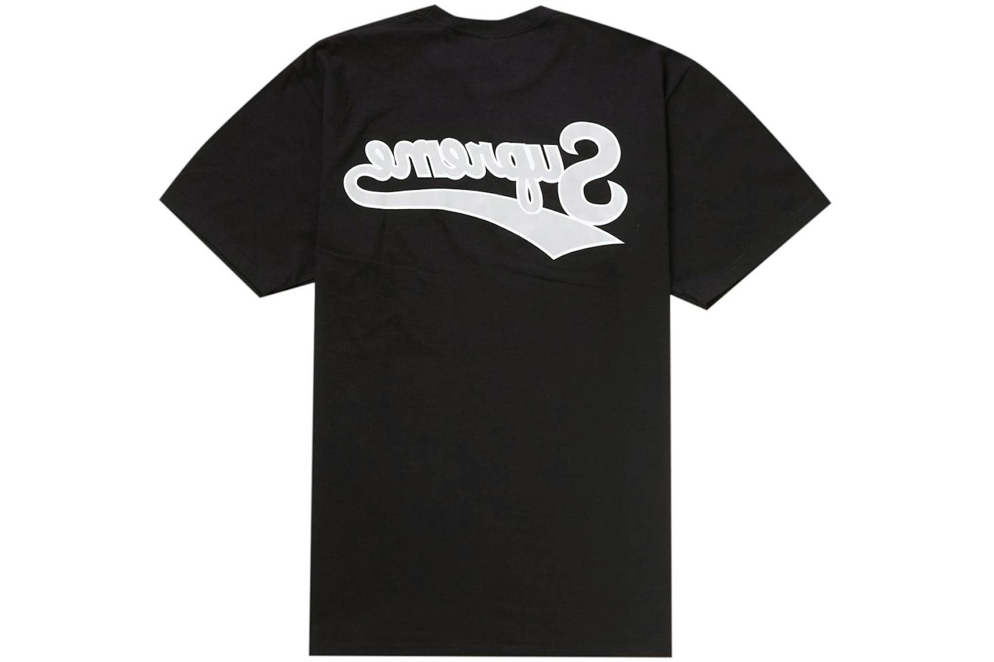 Supreme Backwards Tee Black