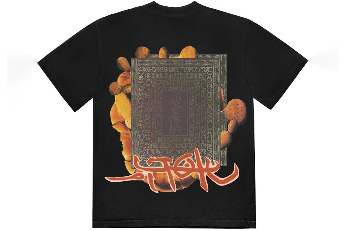Travis Scott Utopia Manuscript Tee Black