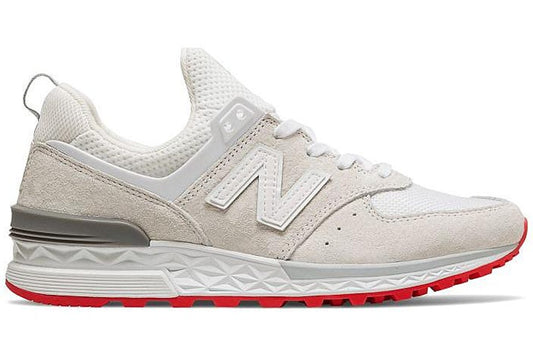 New Balance 574 Sport White Red